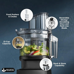 Vitamix Ascent X4 Gourmet SmartPrep Kitchen System, Professional-Grade Blender, Stainless-Steel Blades, 12-Cup Food Processor Attachment with 4 Discs, 48 Oz Blender Container, White