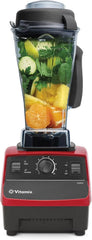 Vitamix 5200 Blender, Professional-Grade Blender for Smoothies, Soups, Ice Cream and More, Stainless-Steel Blades, Self-Cleaning Kitchen Appliance, 64 Oz Container, Red